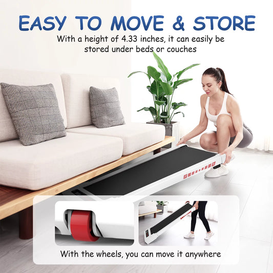 Portable Mini Treadmill W/ Remote Control