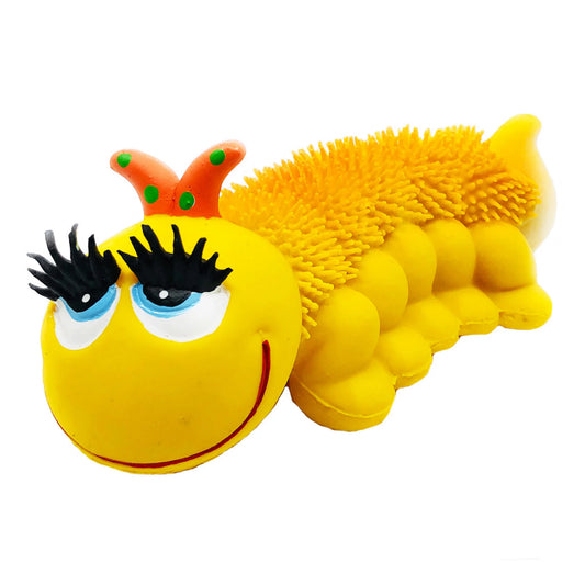 Caterpillar Squeaky Dog Toy