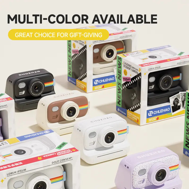 Children's Inkless Polaroid Camera