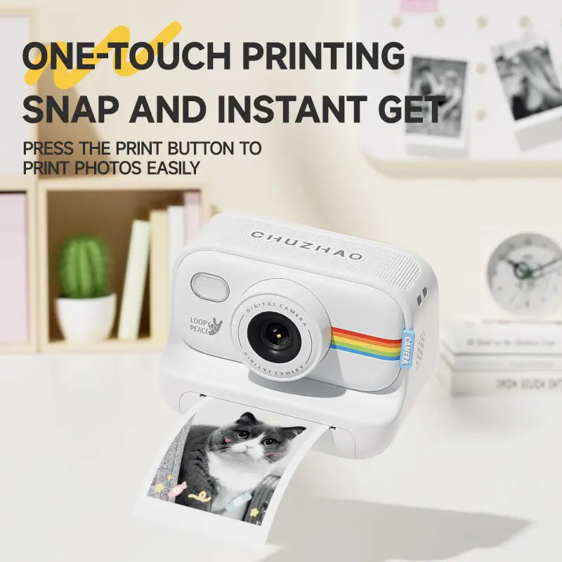 Children's Inkless Polaroid Camera