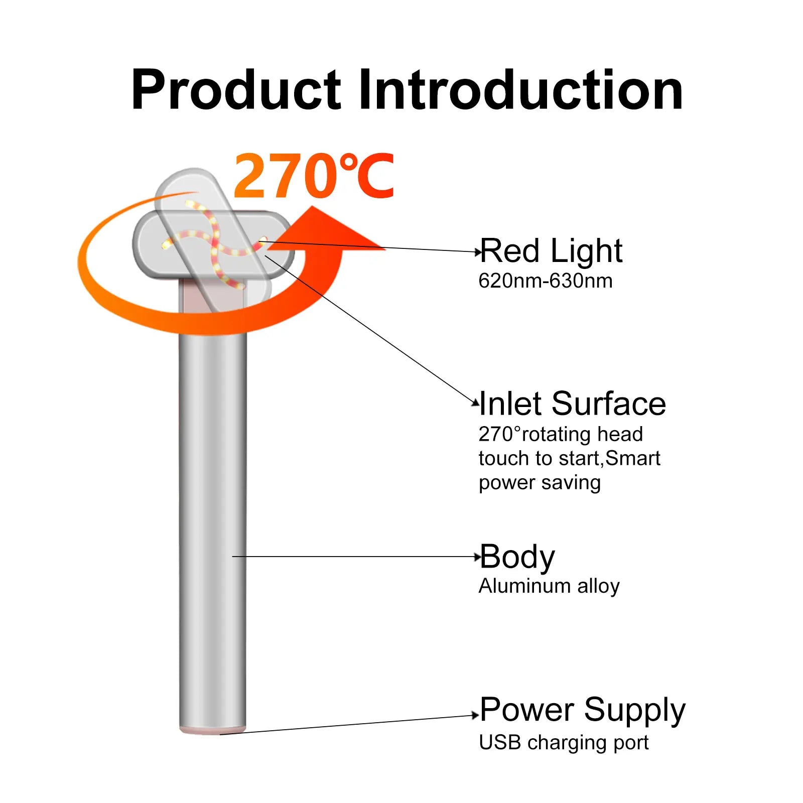 Red Light Therapy Wand