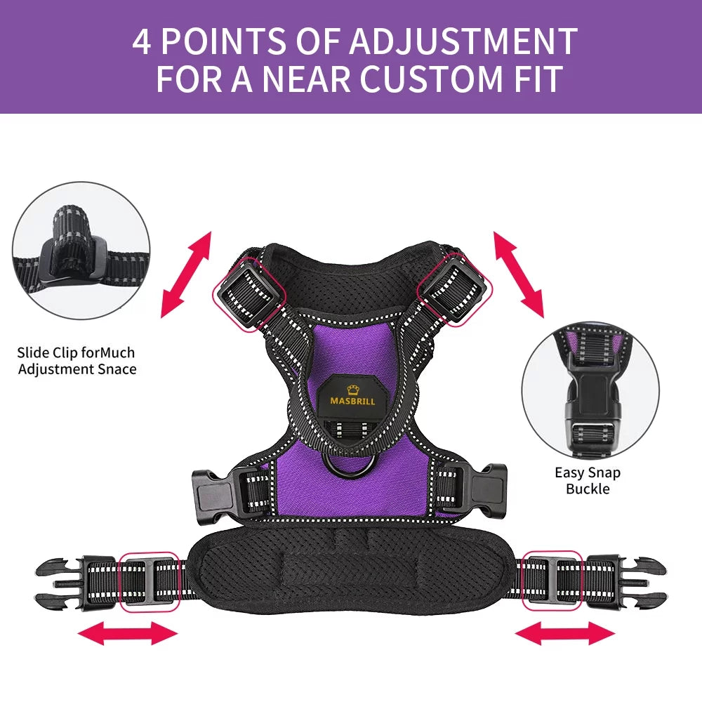 Reflective Dog Harness 