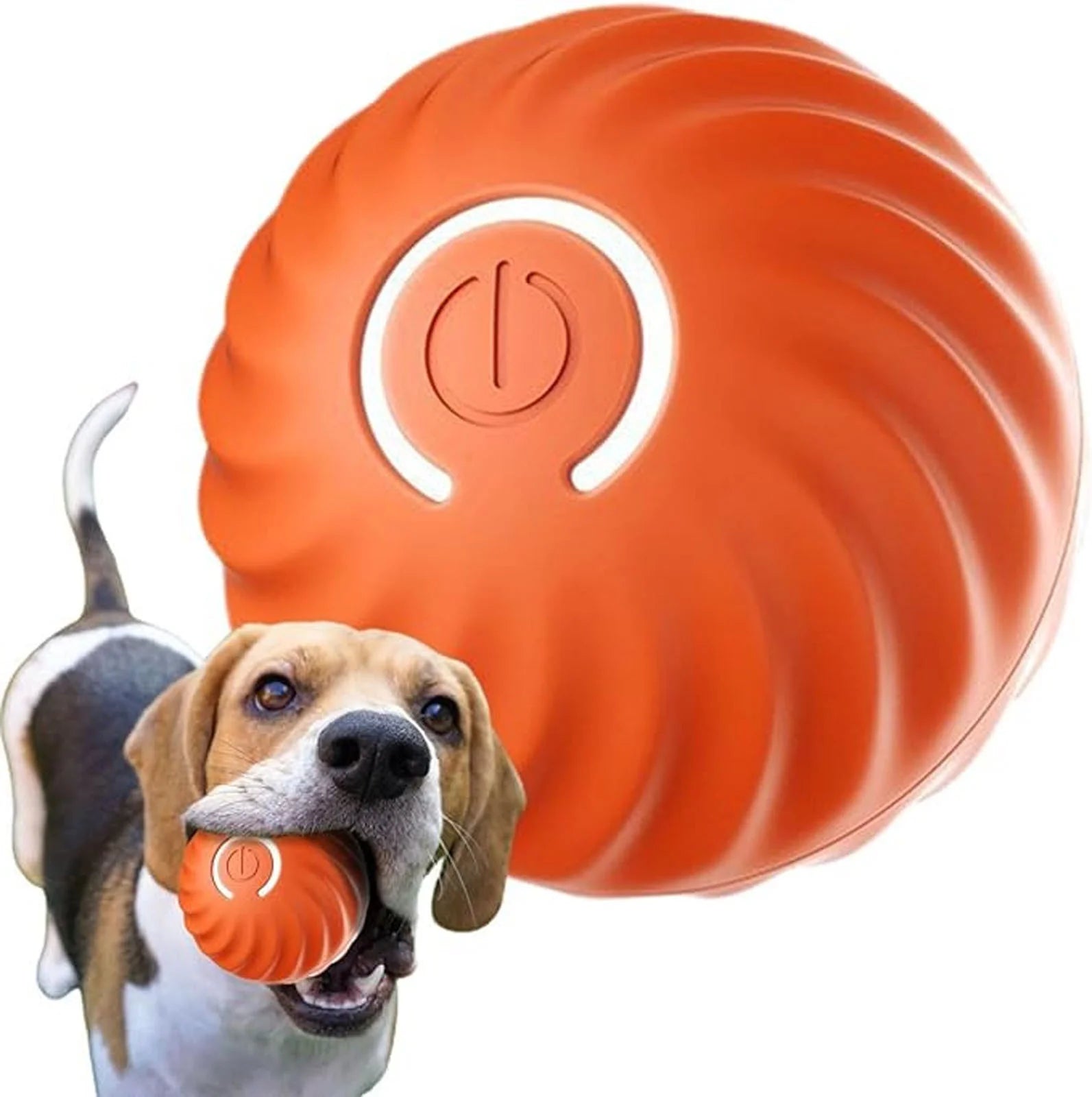 Interactive Electric Rubber Pet Ball