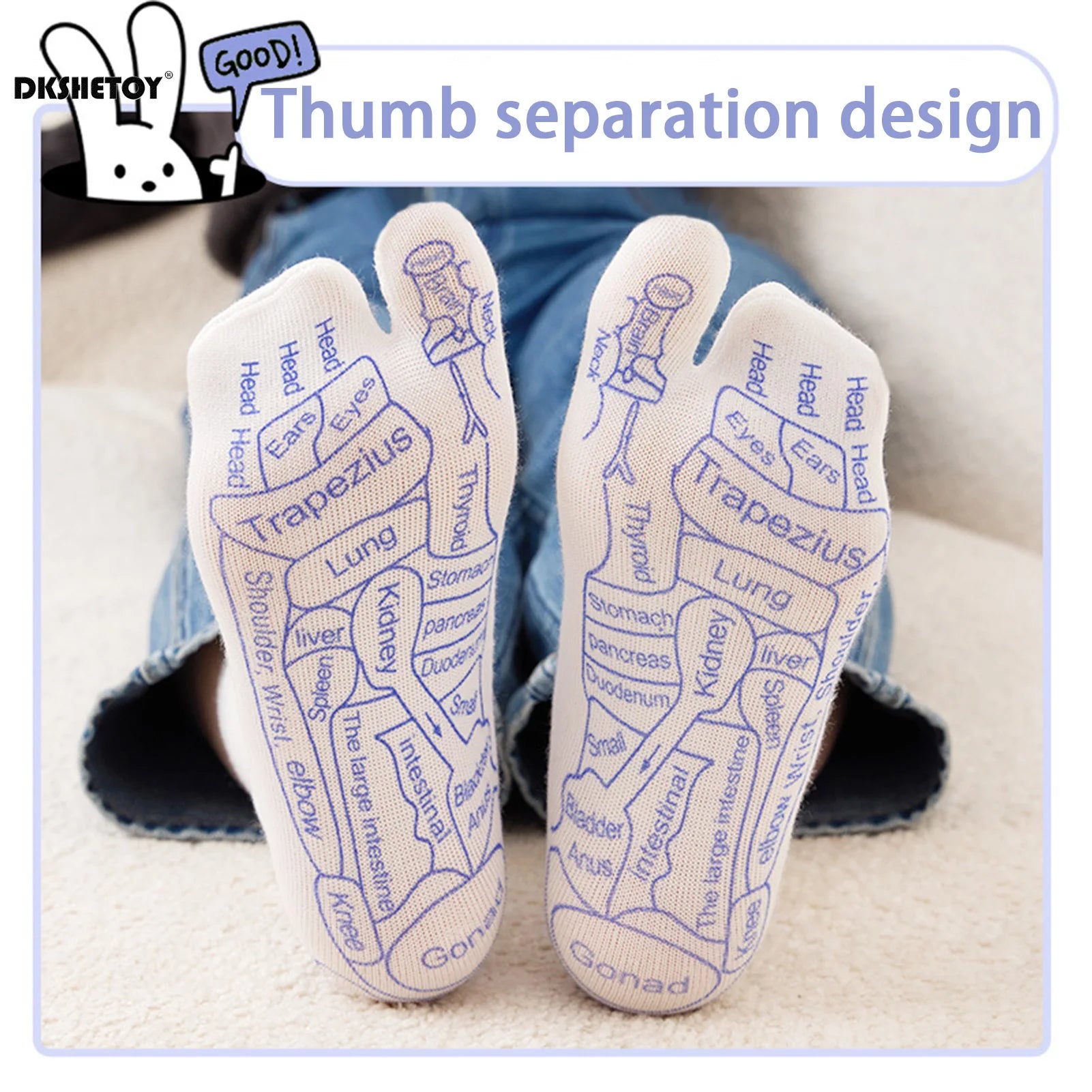 Acupressure Reflexology Socks 