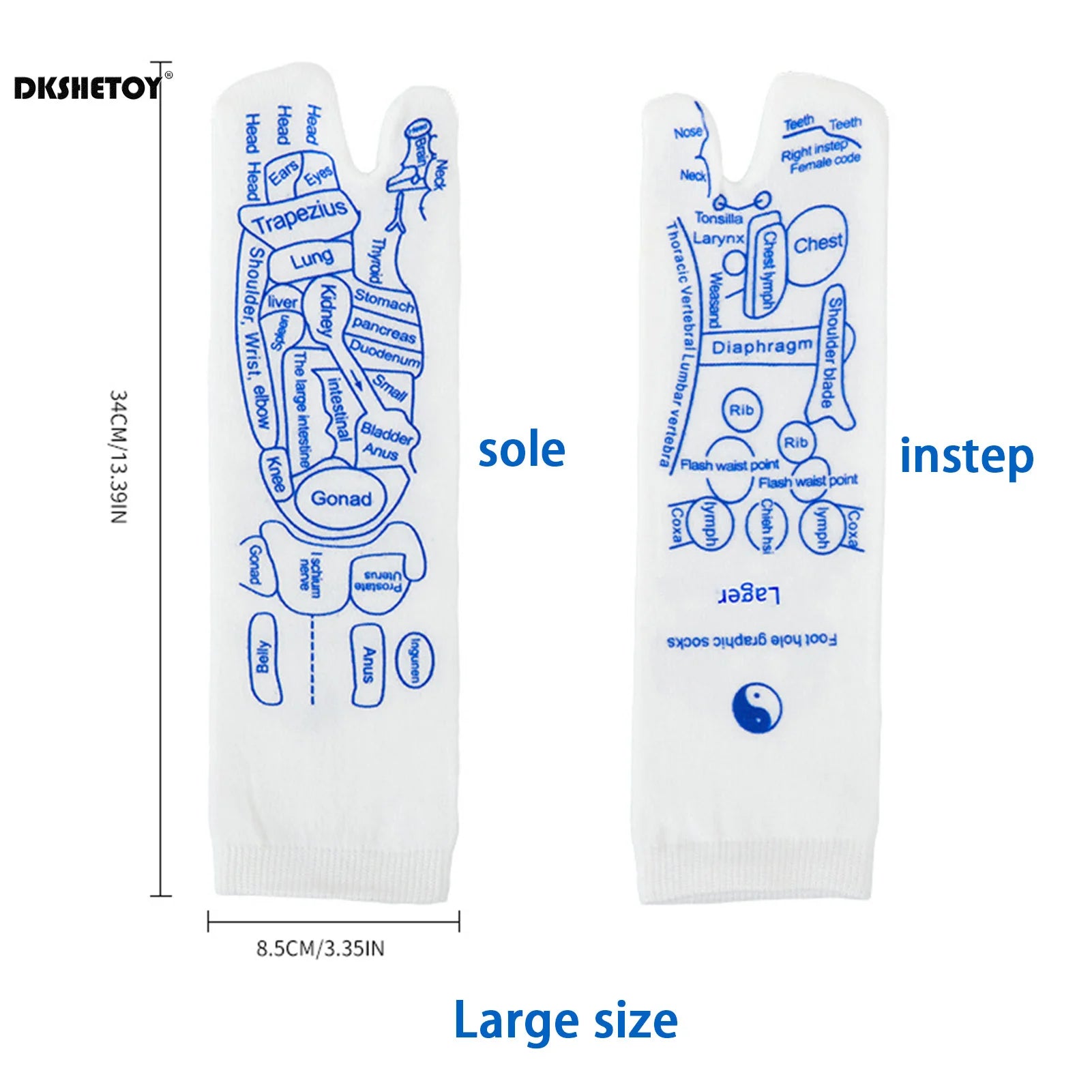 Acupressure Reflexology Socks 