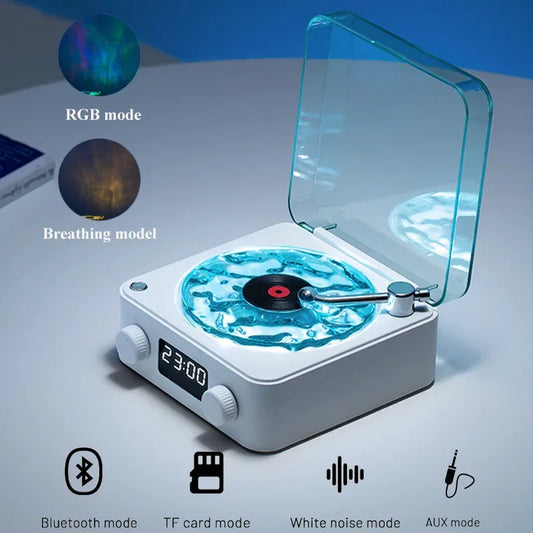 Waves Vinyl Player Bluetooth Speaker 