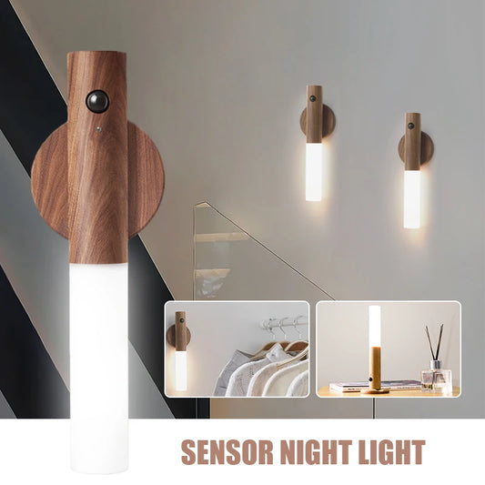 LED Warm Motion Intelligent Sensor Wall Lamp 