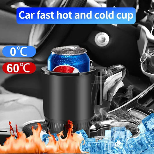 2 In1 Car Heating Cooling Smart Cup Digital Temperature Display 