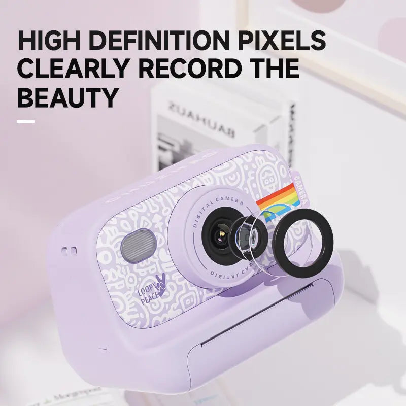 Children's Inkless Polaroid Camera