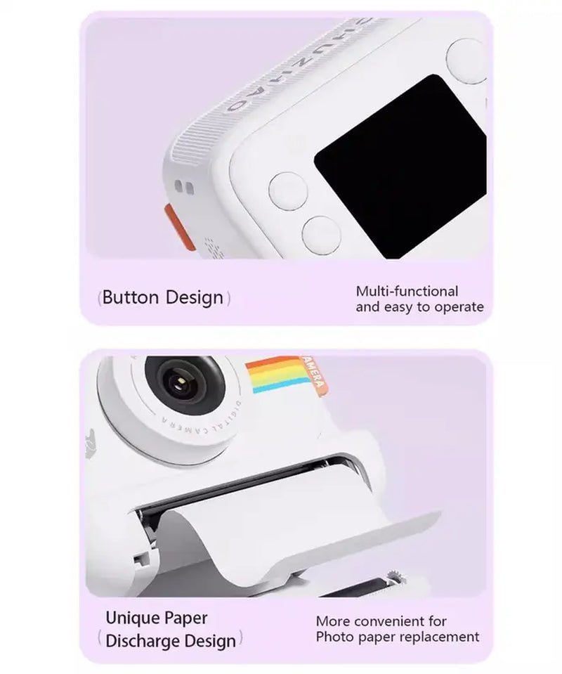 Children's Inkless Polaroid Camera