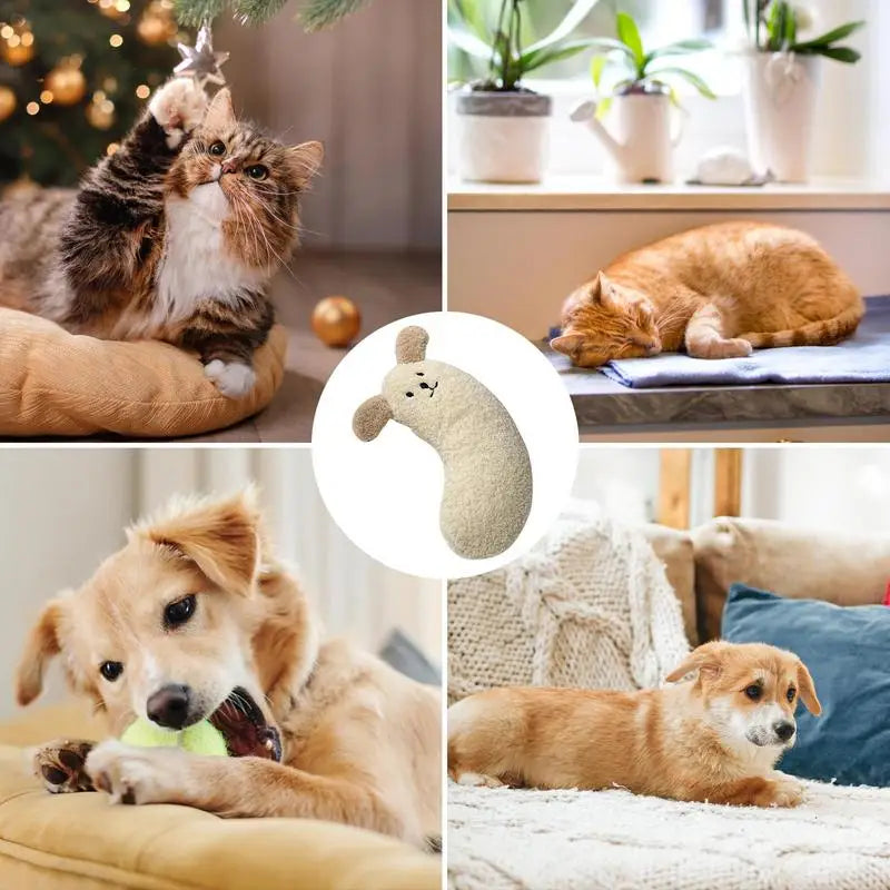 Cat and Dog U Shape Pillow