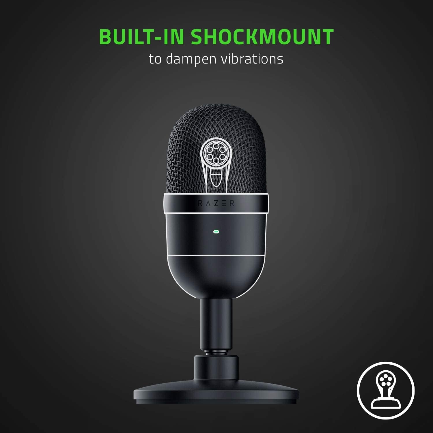 Seiren Mini USB Condenser Microphone: for Streaming and Gaming